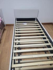 coppia di letti singoli estraibili