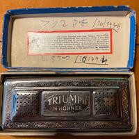 Armonica M.HOHNER TRIUMPH 1153/32 G anni 60 con sc