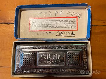 Armonica M.HOHNER TRIUMPH 1153/32 G anni 60 con sc