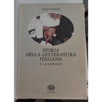 Storia della Letteratura italiana: Il Novecento 