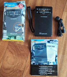 Radio Bench FM/AM a due bande portatile