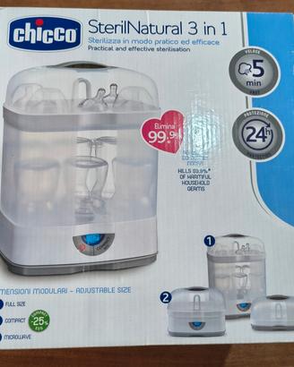 Chicco SterilNatural 3 in 1 sterilizzatore