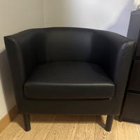 Poltrona in pelle Ikea