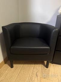 Poltrona in pelle Ikea