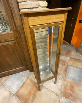 Piccola vetrina legno euro 40