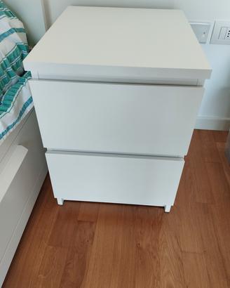 Comodino bianco 