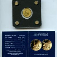 3000 FRANCHI ORO 999 1/500 ONCIA GAZZELLA AFRICA
