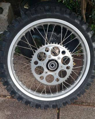 Cerchio moto  posteriore cross  enduro  19 pollici