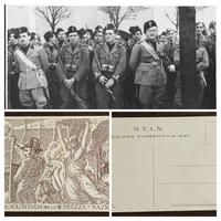 Cartolina 1925 c.a. Milizia - M.V.S.N. - 92° Legio