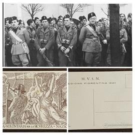 Cartolina 1925 c.a. Milizia - M.V.S.N. - 92° Legio