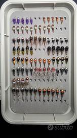 Kit Completo 85 ninfe per Pesca a Mosca