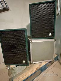Impianto audio vintage Reference laboratory+ mixer