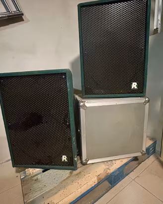 Impianto audio vintage Reference laboratory+ mixer