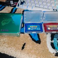 gameboy Advance SP mod + Pokémon rubino e zaffiro
