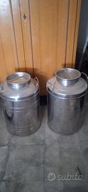 Fusti inox per olio