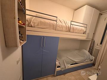 letto castello a ponte