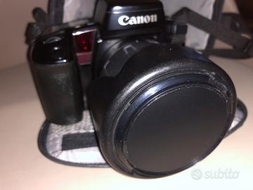 Canon eos100 con zoom Tamron 28-200