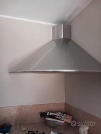 cappa angolo acciaio inox