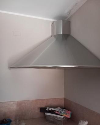cappa angolo acciaio inox