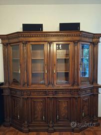 Credenza Vetrina Classica in Legno