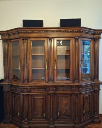 Credenza Vetrina Classica in Legno
