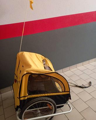 Rimorchio con attacco al mozzo per bambini M Wave