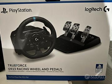 Logitech G923 con leva cambio PS5/PC