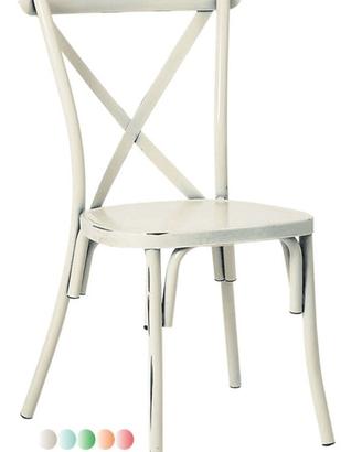 Sedie Alluminio Anticat Arredo Esterno Bar Cod8029