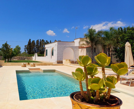 Villa nel verde con piscina esclusiva in Salento