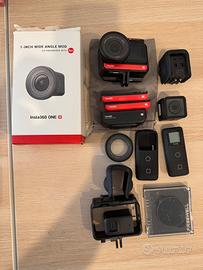 Insta360 One R twin, 1 inch, e tanti accessori