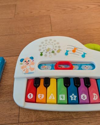 Tastiera Pianoforte Fisher Price 6 mesi 1-2-3 anni