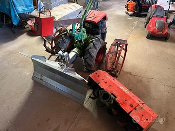 Motocoltivatore reversibile diesel