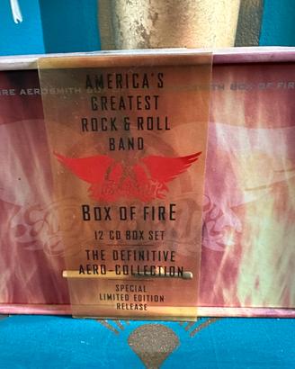 Box of fire aerosmith limited edition