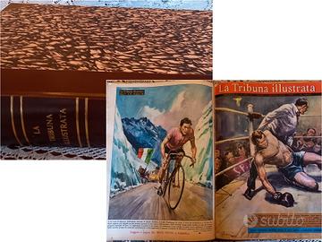 La TRIBUNA ILLUSTRATA 33 numeri rilegati dal 1950