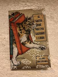 Libro "Il gatto che voleva salvare i libri"