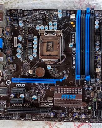 MSI H55M-P31 Scheda Madre