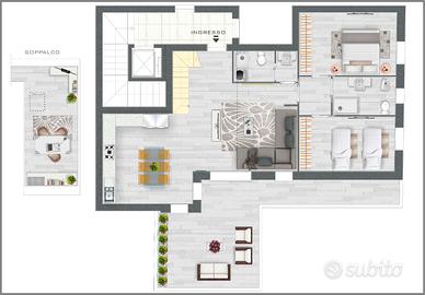 Architetto CAD Fotoinserimento Rendering