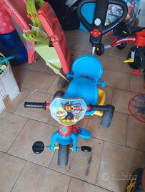 triciclo paw patrol