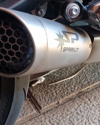 Scarico 765 rs r street triple Spark
