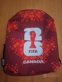 Zaino FIFA Canada NUOVO con cartellino