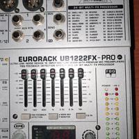 Mixer audio Behringer Eurorack UB1222FX-PRO