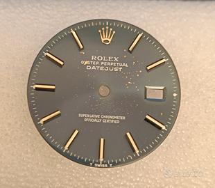 Quadrante Rolex DateJust 16234 blu VENDUTO