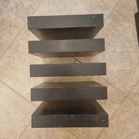 Set 5 mensole IKEA piccole