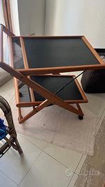 Carrello porta vivande foppapedretti