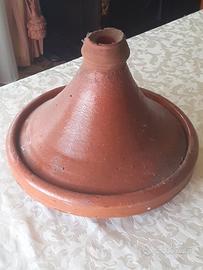 Pentola tajine marocchina in terracotta smaltata