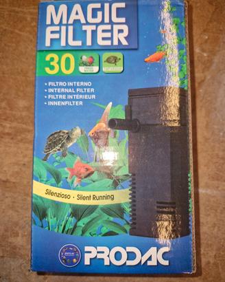 Filtro interno per acquari fino a 30 litri