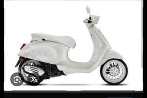 vespa piaggio 50cc bianca sprint biber anno 2023