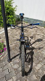 MTB Scott biammortizzata - modificata ebike