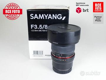 Samyang 8 F3.5 UMC Fish-eye CS II (Canon)