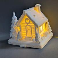 Santa House Tealight